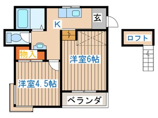 サニ－ライフ郡山の物件間取画像